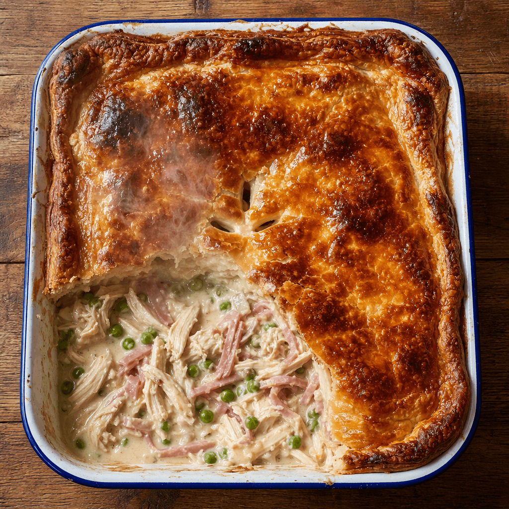 Chicken & Ham Pie