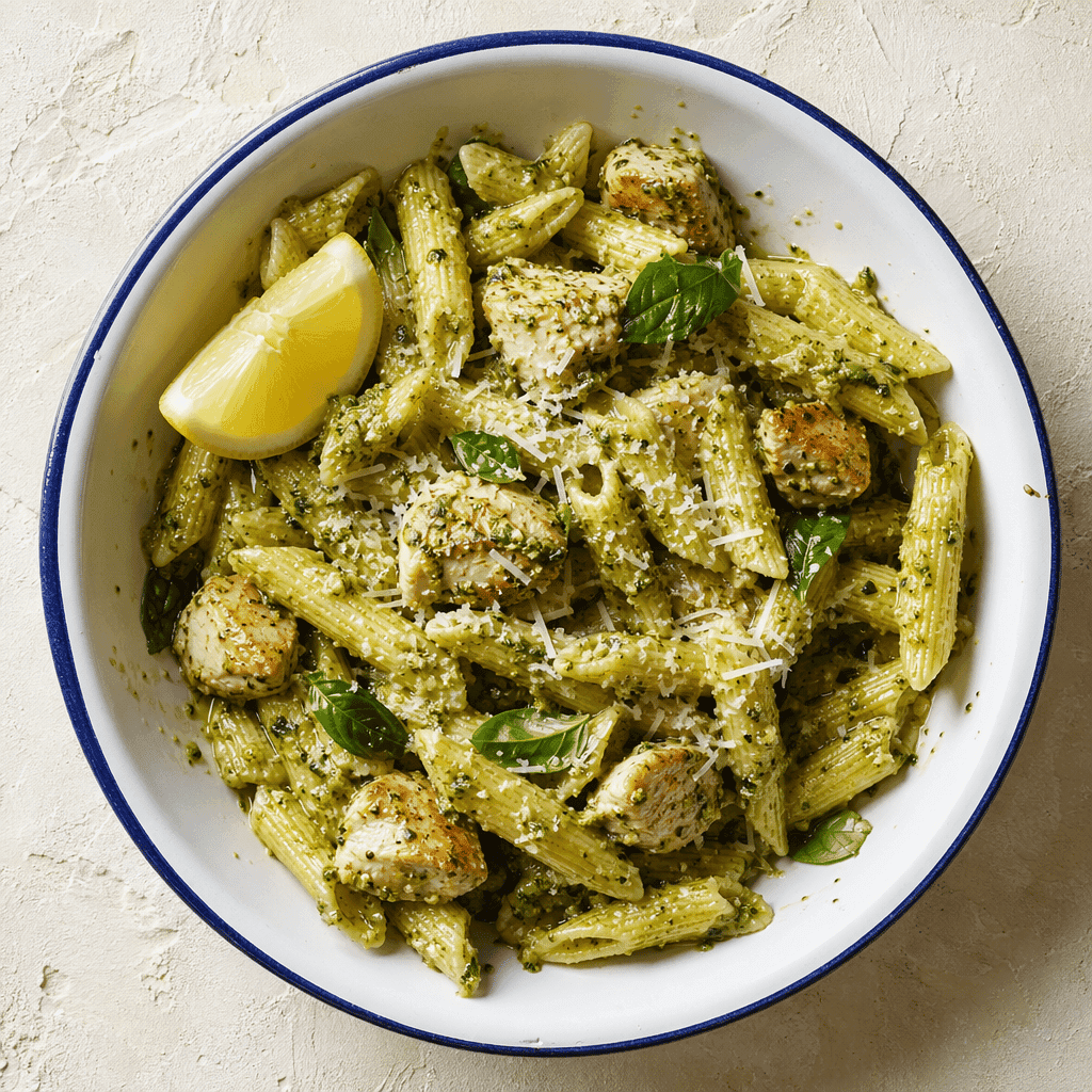 Chicken and Pesto Pasta