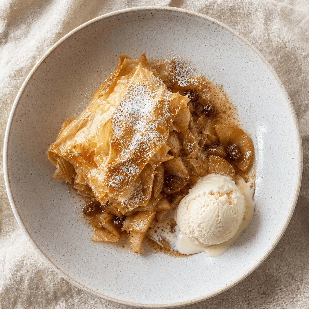 Apple and Cinnamon Strudel