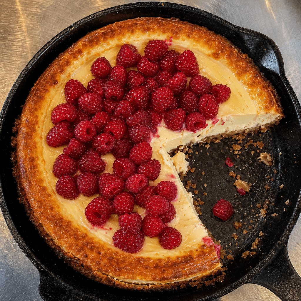 Baked Vanilla Cheesecake