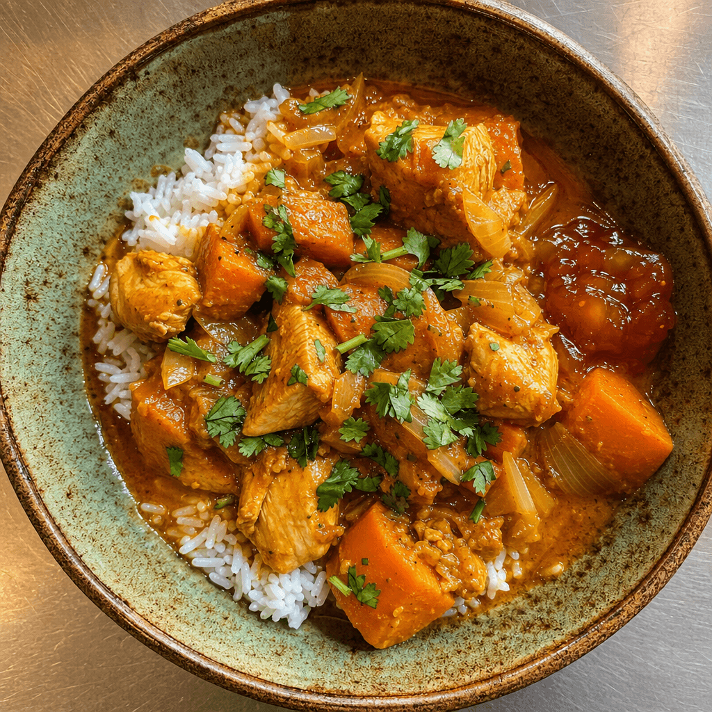 Chicken & Sweet Potato Curry Bowl