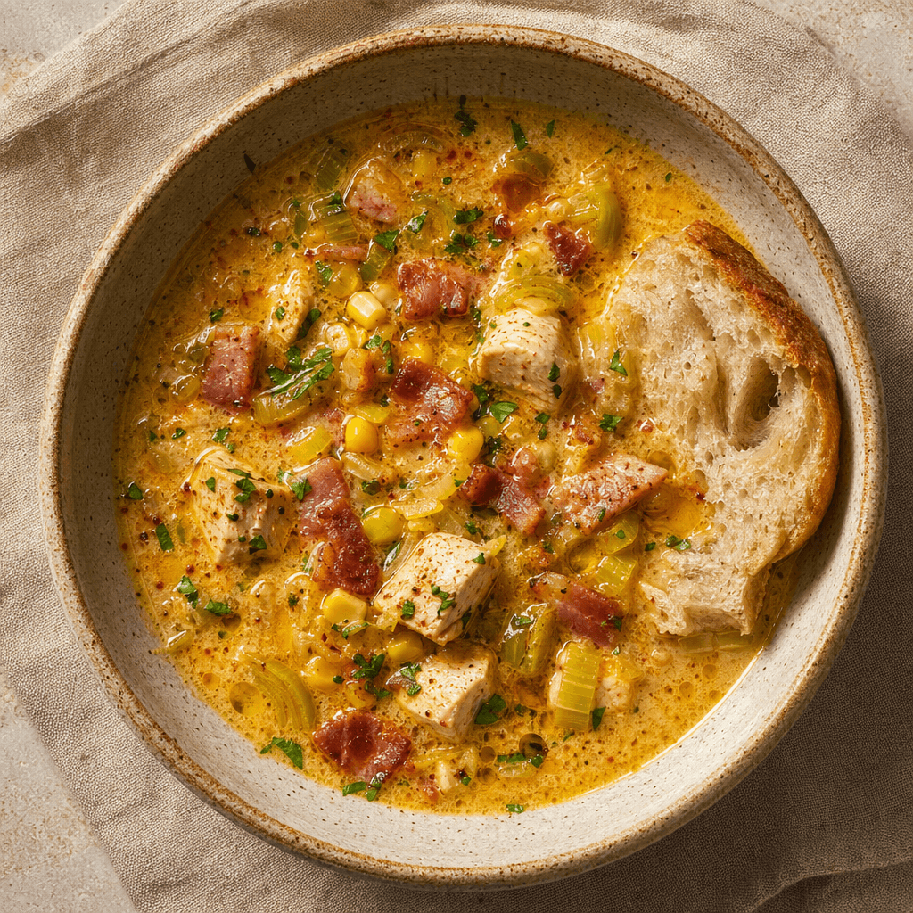 Chicken & Sweetcorn Chowder